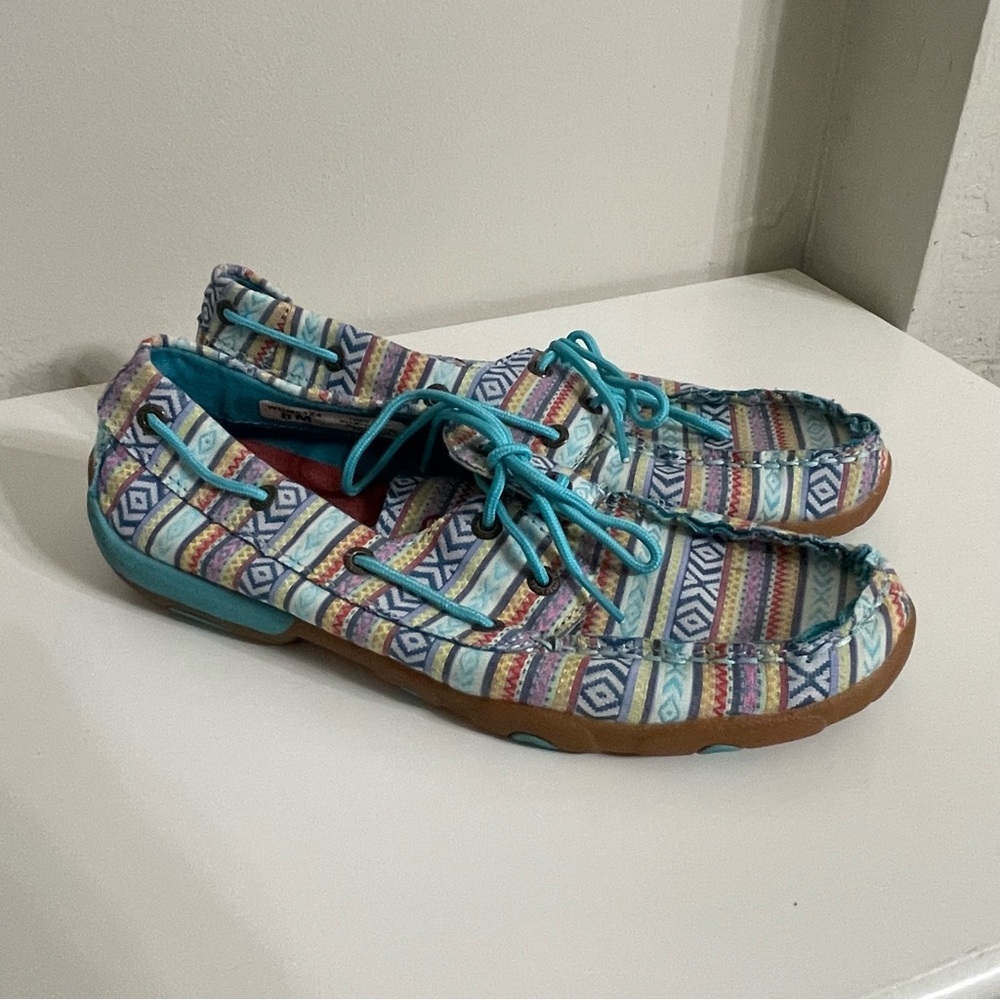 Twisted X Colorful Patterned Women's Shoes Size‎ 8